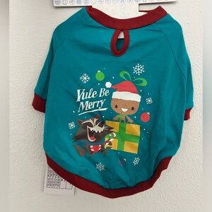 NWT Guardians of the Galaxy Christmas Dog Shirt, Size Small